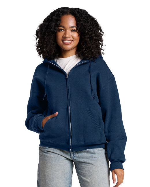 Custom Jerzees Unisex Rugged™ Full-Zip Hooded Sweatshirt-Hoodies Canada