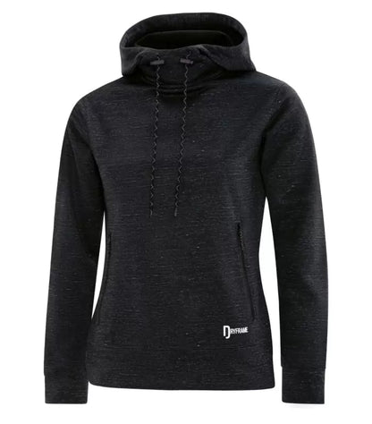 Custom Dryframe Dry Tech Water Resistance Fleece Ladies Hoody-Hoodies Canada