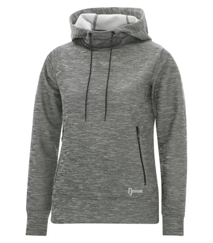 Custom Dryframe Dry Tech Water Resistance Fleece Ladies Hoody-Hoodies Canada