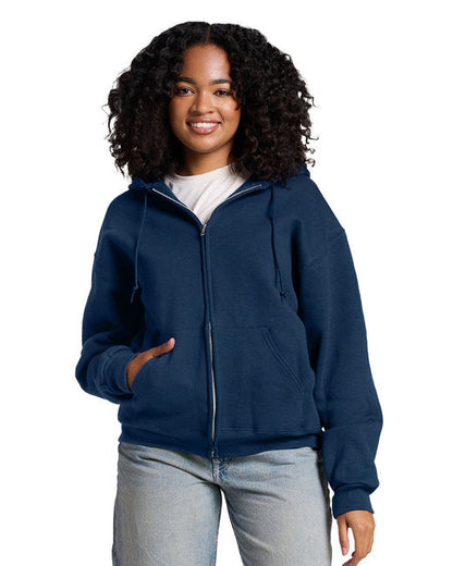 Custom Jerzees Unisex Rugged™ Full-Zip Hooded Sweatshirt-Hoodies Canada