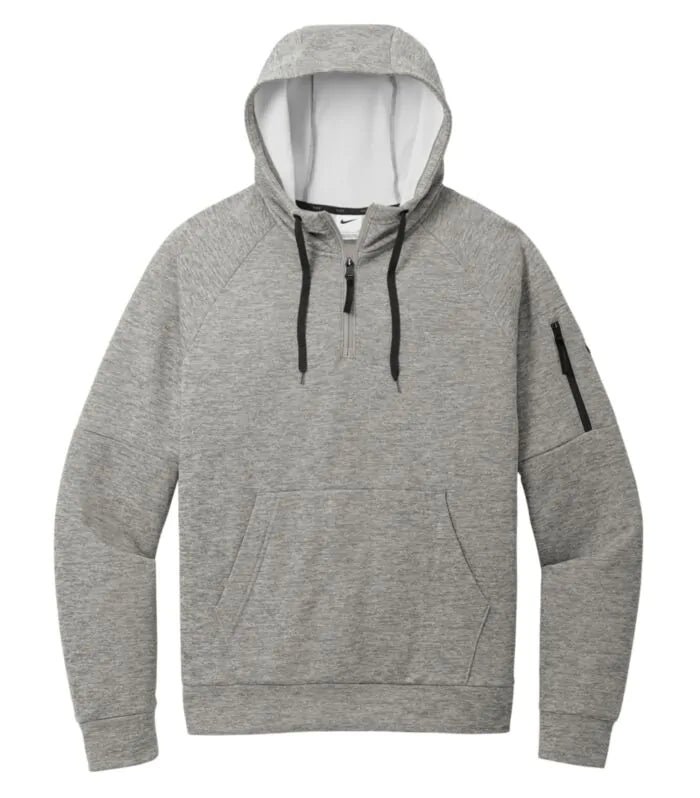 Custom Nike Therma-Fit 1/4 Zip Fleece Hoody-Hoodies Canada