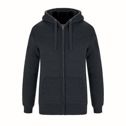 Custom Yolo Adult Full-Zip Hooded Sweatshirt w/ Sherpa Ladies Fleece-Hoodies Canada