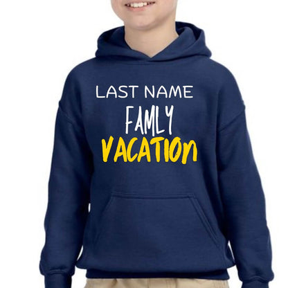 Custom Family Vacation Hoody-Hoodies Canada