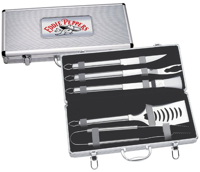 Logo Home Works 5 Piece Deluxe BBQ Set