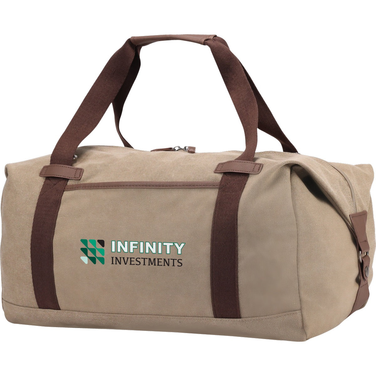 Logo Urban Peak® Everyday 16oz Cotton Canvas Duffel
