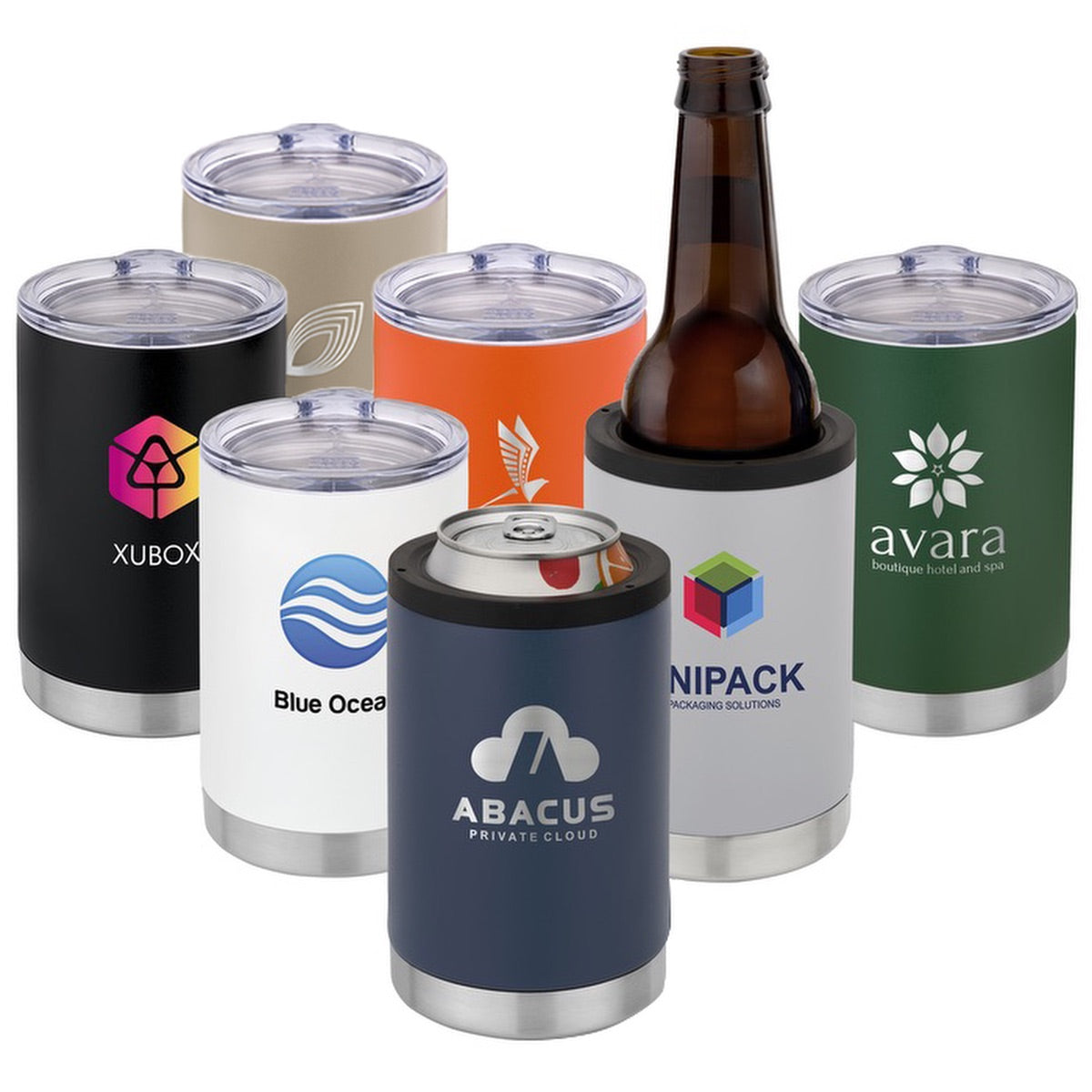 Logo 12 oz Urban Peak® Bedrock Trail Vacuum Can Cooler