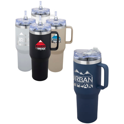 Logo 40 oz Urban Peak® Apex Ridge Vacuum Travel Mug
