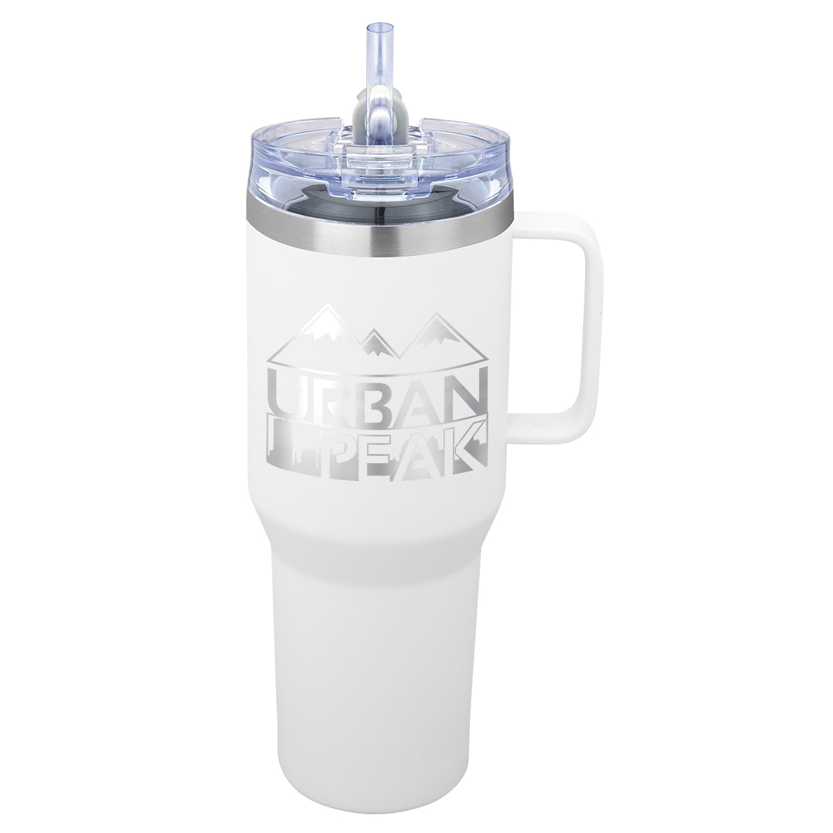 Logo 40 oz Urban Peak® Apex Ridge Vacuum Travel Mug