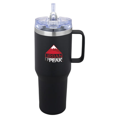 Logo 40 oz Urban Peak® Apex Ridge Vacuum Travel Mug