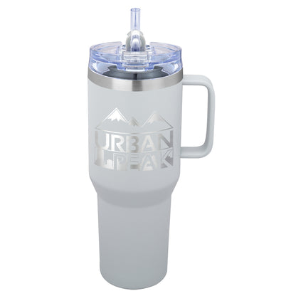 Logo 40 oz Urban Peak® Apex Ridge Vacuum Travel Mug