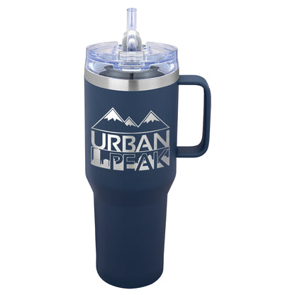 Logo 40 oz Urban Peak® Apex Ridge Vacuum Travel Mug