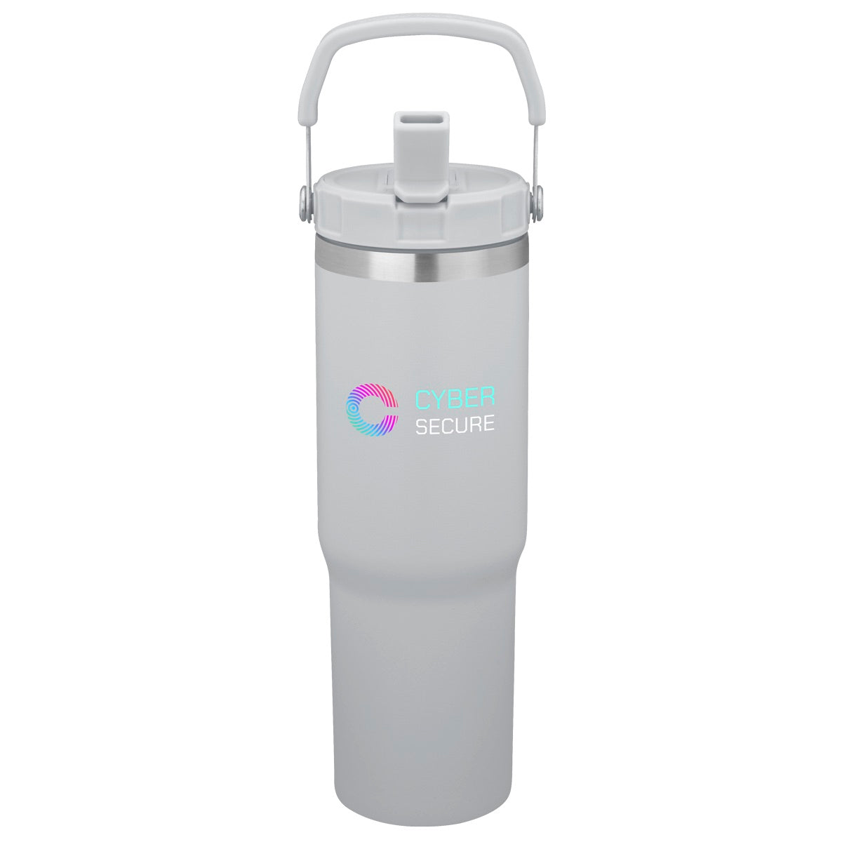 Logo 28oz Urban Peak® Pinnacle Flip Straw Tumbler