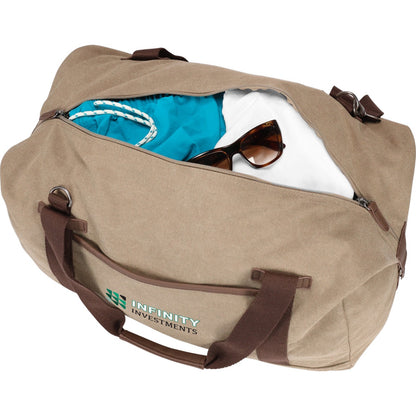 Logo Urban Peak® Everyday 16oz Cotton Canvas Duffel
