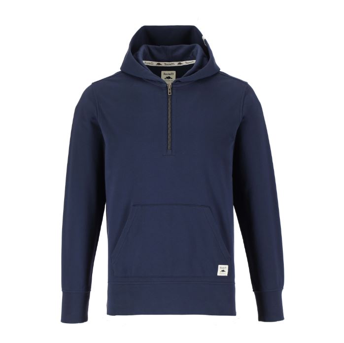 Custom Roots 73 Canmore Eco 1/4 Zip Hoody - Unisex-Hoodies Canada