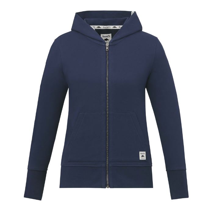 Custom Roots 73 Canmore Eco Full Zip Hoody - Ladies-Hoodies Canada