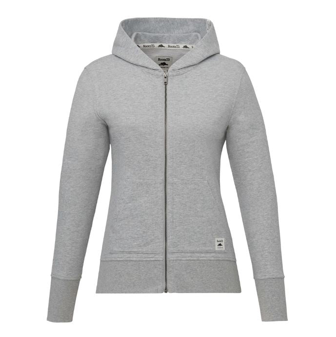 Custom Roots 73 Canmore Eco Full Zip Hoody - Ladies-Hoodies Canada